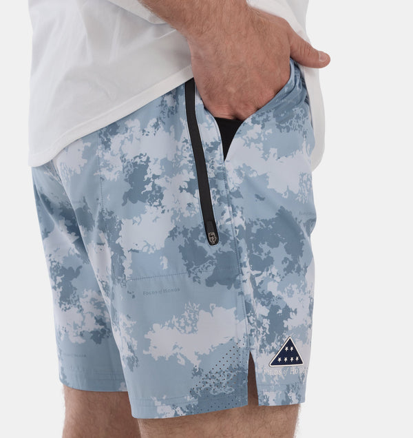 UNRL x Folds of Honor RWB Stride Short [7.5
