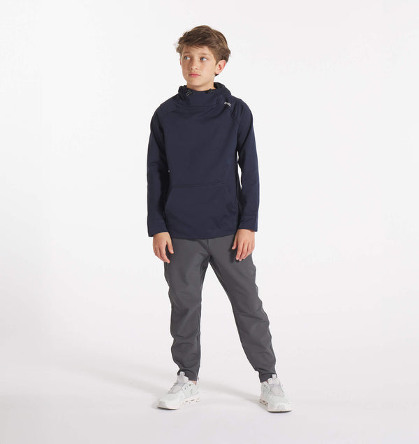 Youth Crossover Hoodie II - Navy - UNRL