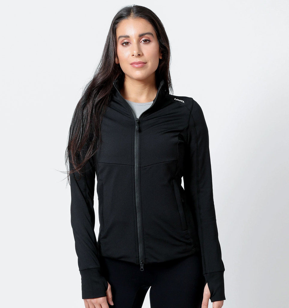 Ladies Transition Full Zip - Black